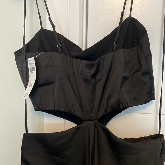 Abercrombie side cutout slip midi dress - Picture 3 of 4